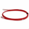 Add-On 10FT RJ-45 MALE TO RJ-45 MALE SHIELDED STRAIGHT RED CAT6A STP PVC COPPER PAT ADD-10FCAT6AS-RD